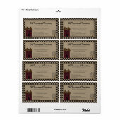 Rustikales primitives Rotes Salzwasser Willow Tree (Vorne)