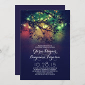 Rustikales Probe-Dinner Einladung (Vorne/Hinten)