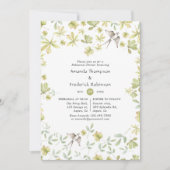 Rustikales Probe-Dinner Einladung (Vorderseite)