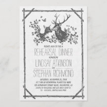 Rustikales Probe-Dinner mit Hirsch einlädt