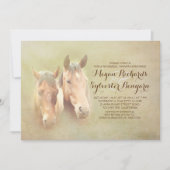 Rustikales Probe Einladung (Vorderseite)