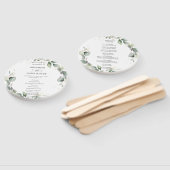 Rustikales Programm für die Hochzeitsfeier im Grün Fächer (Non-assembled)