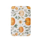 Rustikales Pumpkin-Muster Badematte (Vorderseite Vertikal)