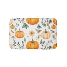 Rustikales Pumpkin-Muster Badematte
