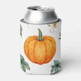 Rustikales Pumpkin-Muster Dosenkühler