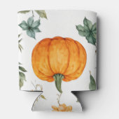 Rustikales Pumpkin-Muster Dosenkühler (Rückseite)