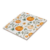 Rustikales Pumpkin-Muster Fliese (Seite)