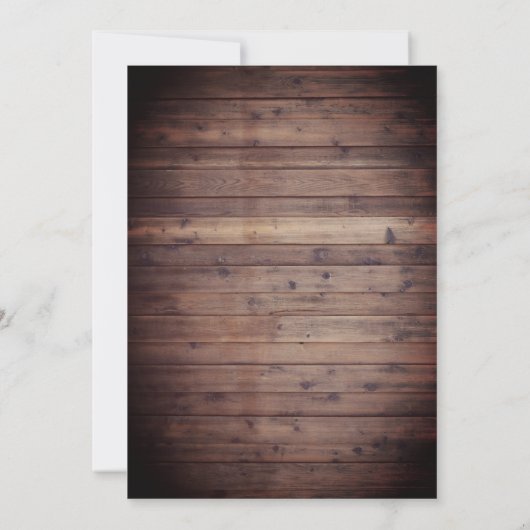 Rustikales Pumpkin Spooktacular Halloween-Party Einladung (Rückseite)