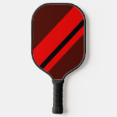 Rustikales Racing Strip Pickleball Paddle (Rückseite)