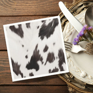 Rustikales Ranch Farm Kuh Heck Land Western Party Serviette