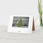 Rustikales Ranch Weihnachten (Rückseite)