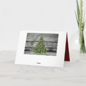 Rustikales Ranch Weihnachten (Rückseite)