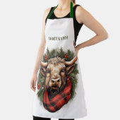 Rustikales Red Buffalo Kariertes Bauernhaus Schürze (InSitu)