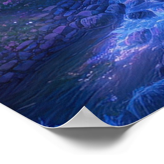 Rustikales Retreat Poster (Ecke)