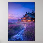 Rustikales Retreat Poster (Vorne)