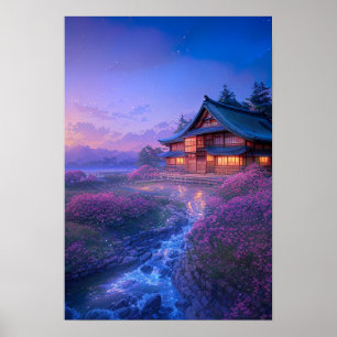 Rustikales Retreat Poster