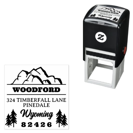 Rustikales Retro Permastempel (Beispiel)