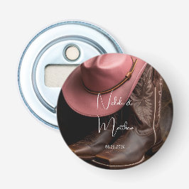 Rustikales romanisches Hochzeitsgeschenk Flaschenöffner