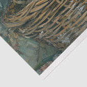 Rustikales Rooster Pink Hydrangeas Dekoupage Seidenpapier (Ausschnitt)