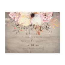 Rustikales Rosa Blütenblatt Hochzeitstage Rett Ter