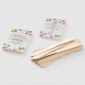 Rustikales Rosa Florals auf dem Programm für die H Fächer (Non-assembled)