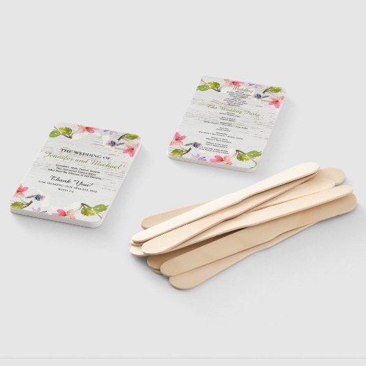 Rustikales Rosa Florals auf dem Programm für die H Fächer (Non-assembled)