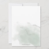 Rustikales Rosa Party Brautparty Einladung (Rückseite)