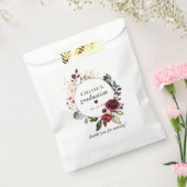 Rustikales Rosenrot Rosen Brautparty Geschenktütchen (Versiegelt)