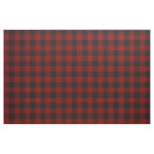 Rustikales Rot | Black Buffalo Karo Kariertes Must Stoff (Fat Quarter (45,7 x 55,9 cm))