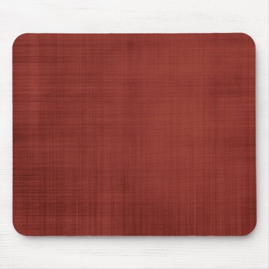 Rustikales Rot Mousepad (Vorne)