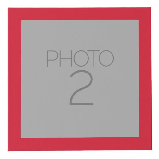 Rustikales Rot-Schwarz-Buffalo-Kariertes Muster Mo Würfel (Rechts)