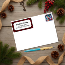 Rustikales Rot und Schwarzes Buffalo Kariert