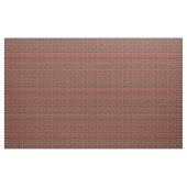 Rustikales, rotes Elchmuster Stoff (Yard (91,4 cm))
