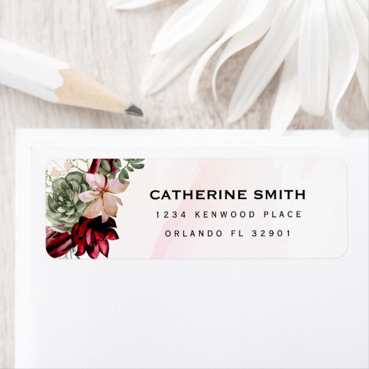 Rustikales Rotes Elegantes Blumenladen (Insitu)