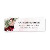 Rustikales Rotes Elegantes Blumenladen (Vorne)