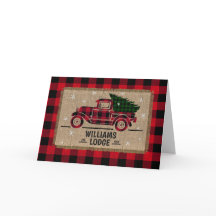 Rustikales Rotes Kariertes Vintages LKW Burlap Lod