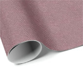 Rustikales rotes Parquet-Muster - Papierrolle Geschenkpapier (Rolleneckpunkt)