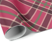 Rustikales Rotes Urlaubspapier Geschenkpapier (Rolleneckpunkt)