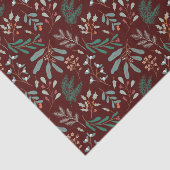 Rustikales Rotlichtfolienmuster Seidenpapier (Ausschnitt)