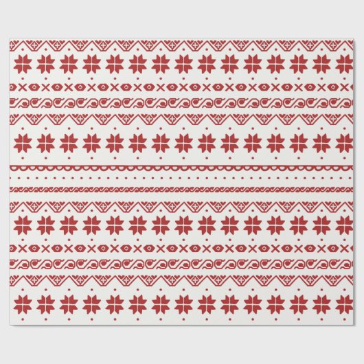 Rustikales Rotwein-Muster-Papier Geschenkpapier (Flach)