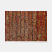 Rustikales Rotziegelmatte Fußmatte (Vorderseite)