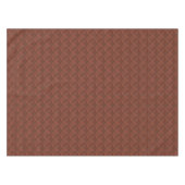 Rustikales Rotziegelmuster Tischdecke (Vorderseite (Horizontal))