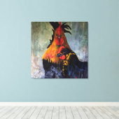 Rustikales Rustikales Zuchttier Leinwanddruck (Insitu (Holzboden))