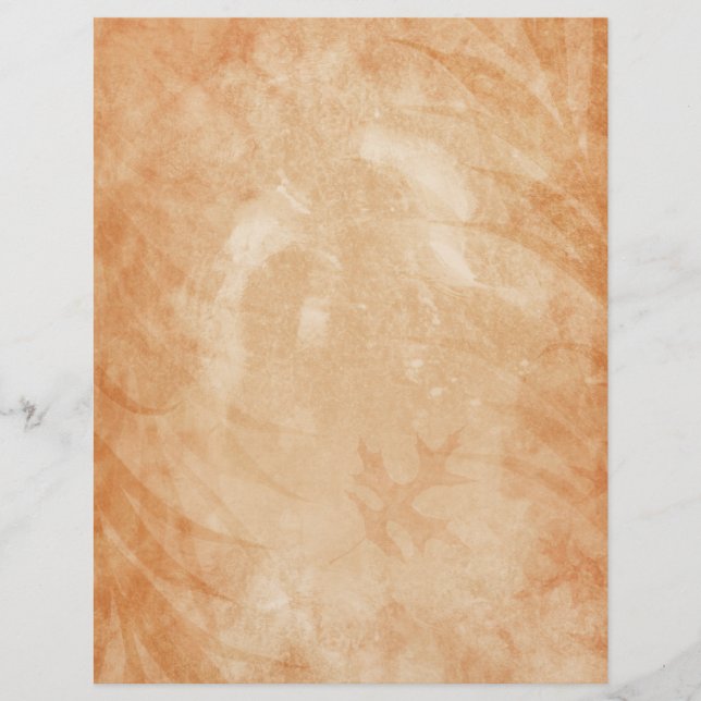 Rustikales Sandstone Grunge Oak Blätter (Vorderseite)