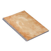 Rustikales Sandstone Grunge Oak Blätter Notizblock (Rechte Seite)