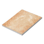 Rustikales Sandstone Grunge Oak Blätter Notizblock (Rotiert)