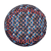 Rustikales Schach in Form von Kratzern Baseball (Vorderseite Links)