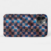 Rustikales Schach in Form von Kratzern Case-Mate iPhone Hülle (Rückseite (Horizontal))
