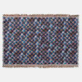 Rustikales Schach in Form von Kratzern Decke (Vorderseite)