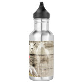 Rustikales Schafspuppel Edelstahlflasche (Rechts)